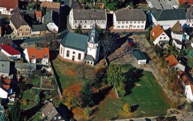 Roßdorf und Gundernhausen Luftbild